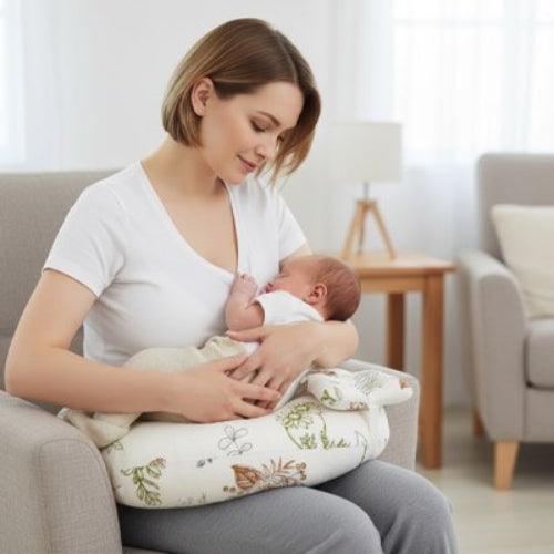 Coussin d'allaitement slim douceur maman allaite