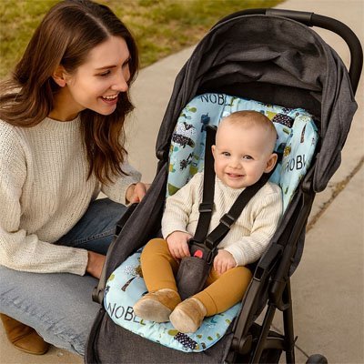 Coussin pour chaise haute | DouceBambino - Mon P'tit Bébé