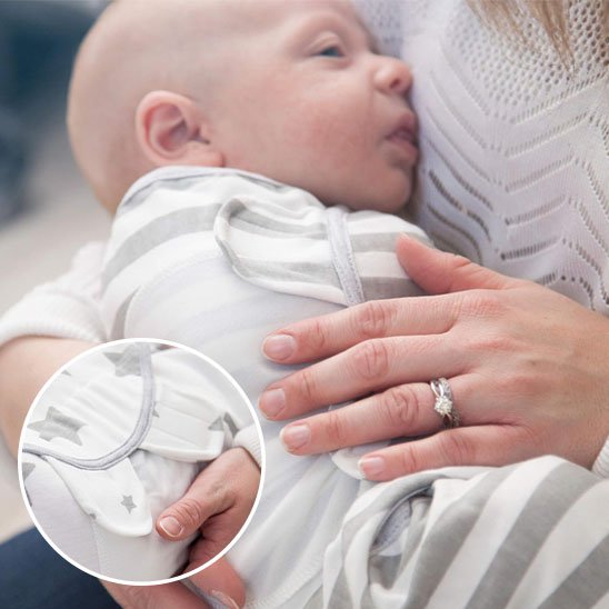 Couverture emmaillotage | Douce et Sécurisante - Mon P'tit Nid Bébé