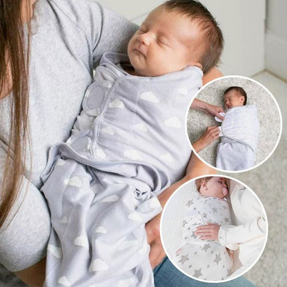 Couverture emmaillotage | Douce et Sécurisante - Mon P'tit Nid Bébé