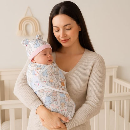 Couverture emmaillotage | Ultra-Douce - Mon P'tit Nid Bébé