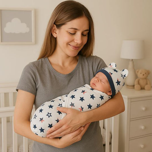 Couverture emmaillotage | Ultra-Douce - Mon P'tit Nid Bébé