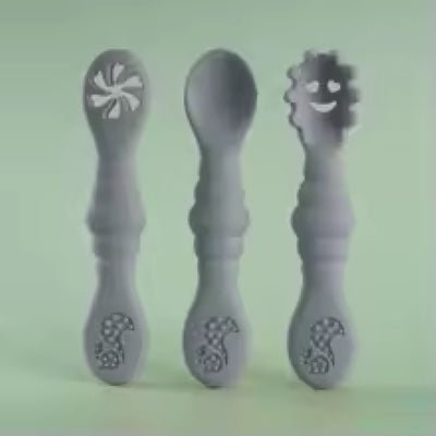 Cuillère bébé | Ergonomique - Mon P'tit Nid Bébé