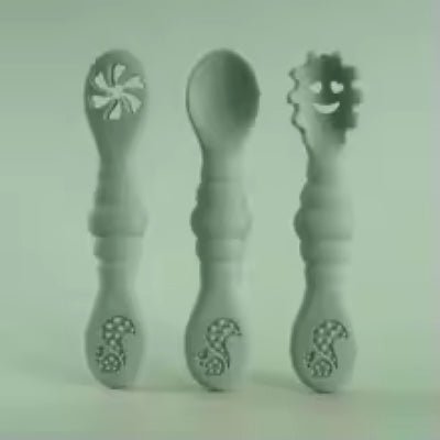 Cuillère bébé | Ergonomique - Mon P'tit Nid Bébé