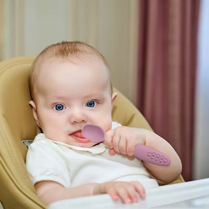 Cuillère bébé | Ergonomique et Sécurisée - Mon P'tit Nid Bébé