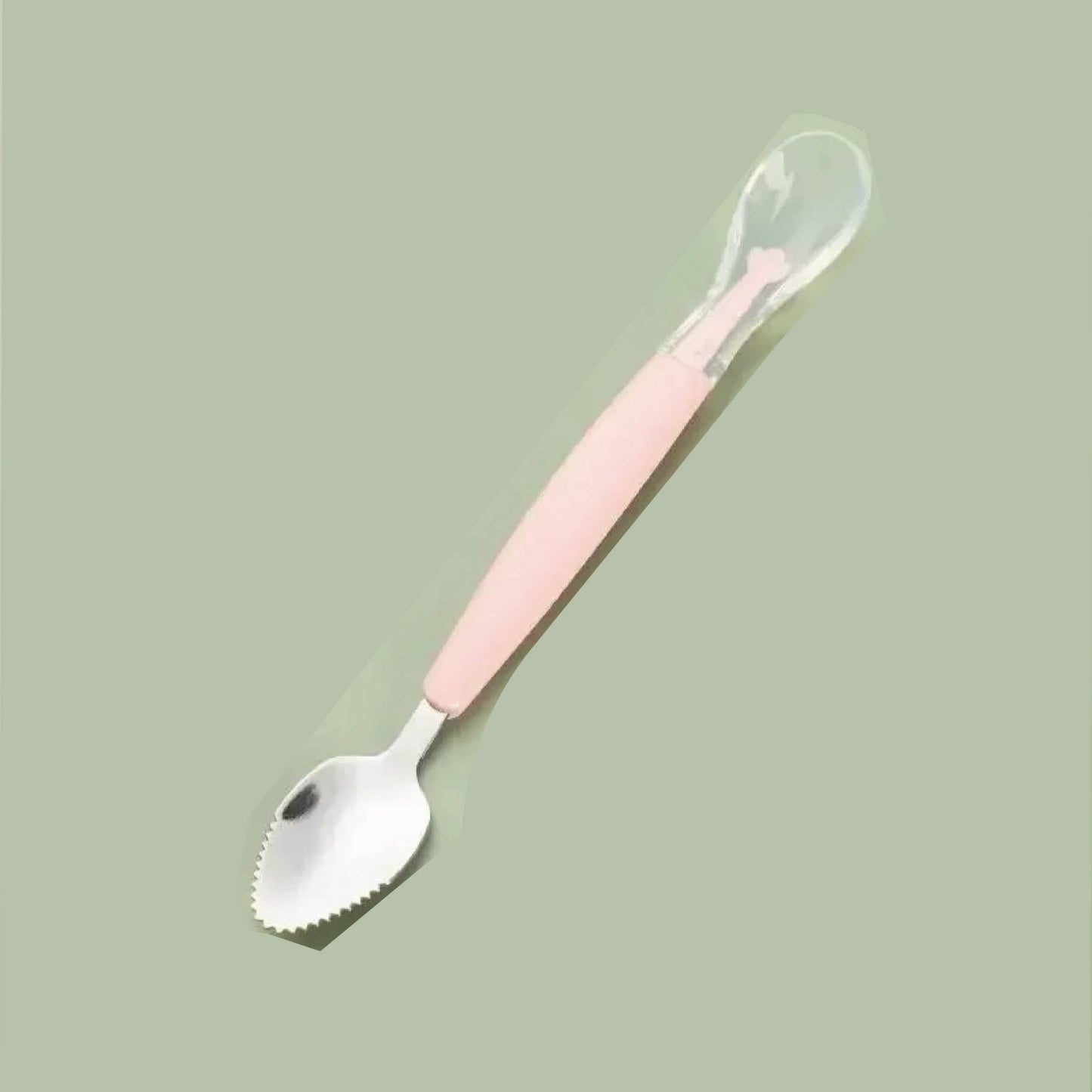 Cuillère bébé | Silicone Double Tête - Mon P'tit Nid Bébé