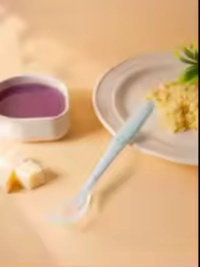 Cuillere bebe verte unie