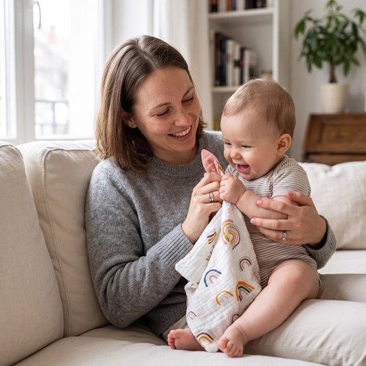 Doudou bebe | Coton Bio Ultra-Doux - Mon P'tit Nid Bébé