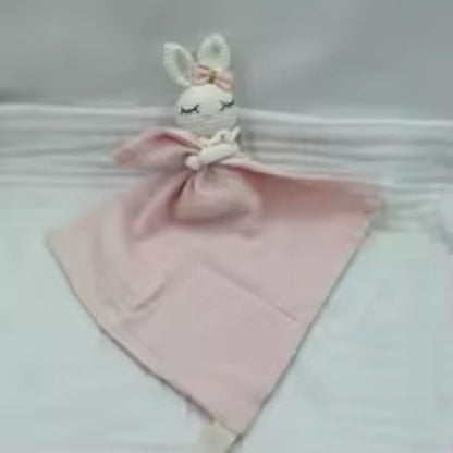 Doudou bebe smart ultra doux rose