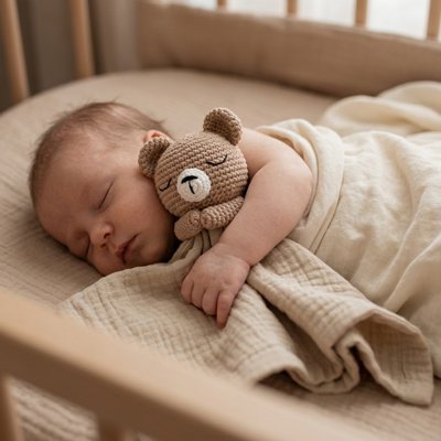 Doudou bébé | Ultra - doux - Mon P'tit Nid Bébé