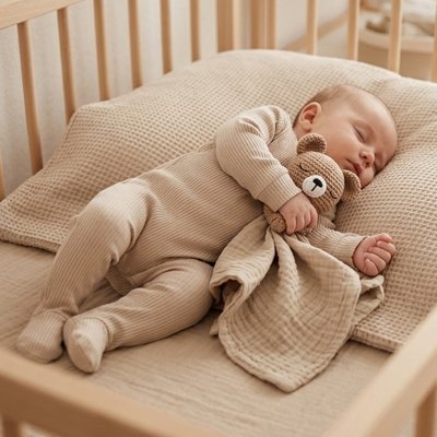 Doudou bébé | Ultra - doux - Mon P'tit Nid Bébé