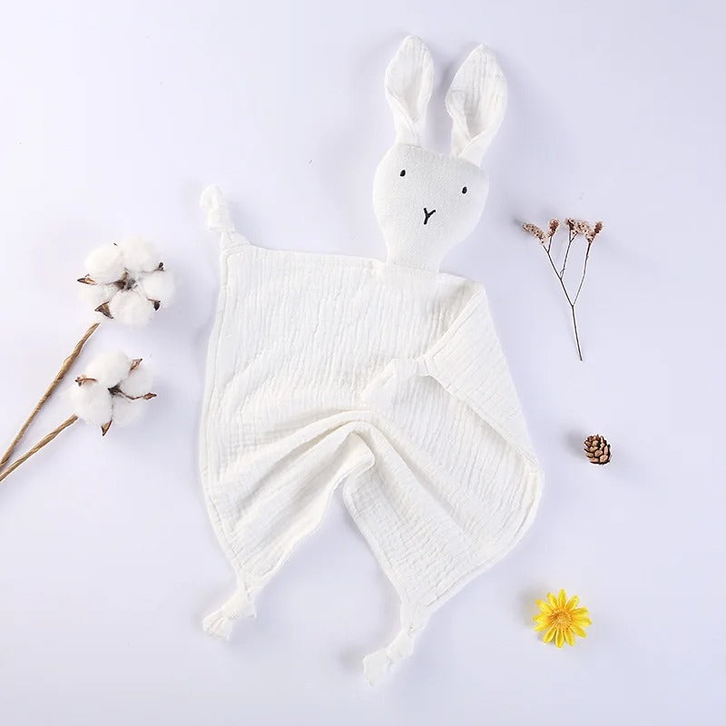 Doudou lapin blanc