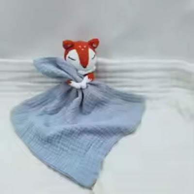 Doudou pour bebe bleu