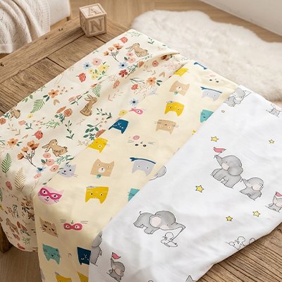 Drap housse lit bébé premium confort