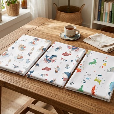 Drap housse lit bébé Ultra-doux 