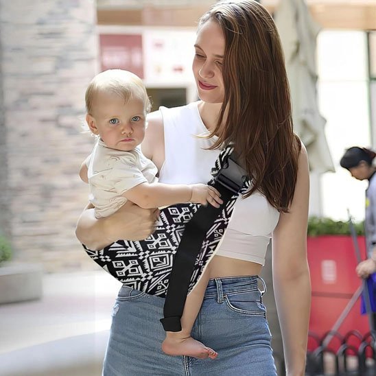 Écharpe de portage bébé | Ergonomique - Mon P'tit Nid Bébé