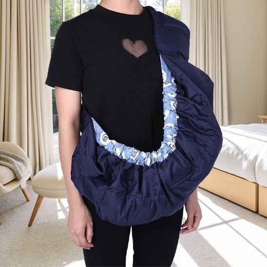 Écharpe de Portage | Confort Ajustable - Mon P'tit Nid Bébé