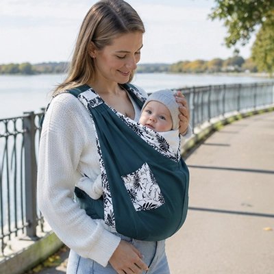 Écharpe de portage | Ergonomique Sécurisée - Mon P'tit Nid Bébé