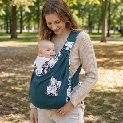 Écharpe de portage | Ergonomique Sécurisée - Mon P'tit Nid Bébé