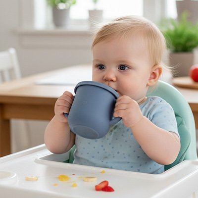 Gobelet bébé | Anti - fuite Confort - Mon P'tit Nid Bébé