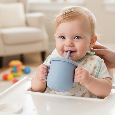 Gobelet bébé | Anti - fuite Confort - Mon P'tit Nid Bébé