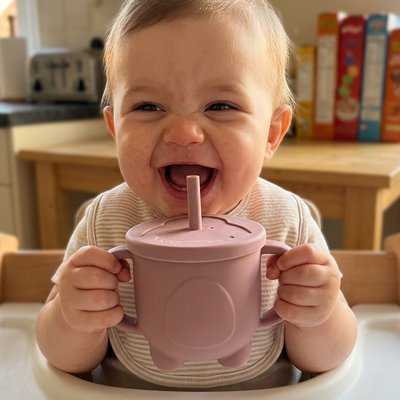 Gobelet bebe | Antifuite Autonome - Mon P'tit Nid Bébé