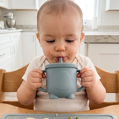 Gobelet bebe | Antifuite Autonome - Mon P'tit Nid Bébé