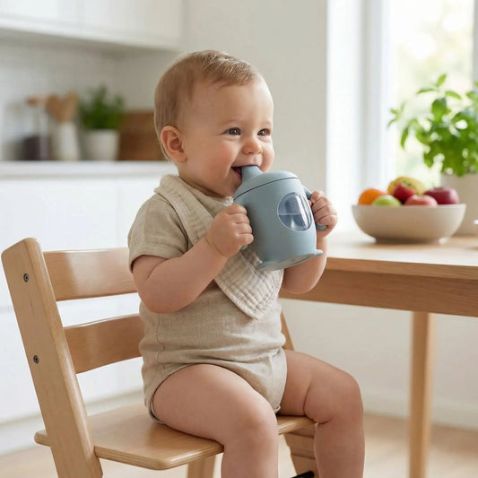 Gobelet bébé | Pingouin Anti - Fuite - Mon P'tit Nid Bébé