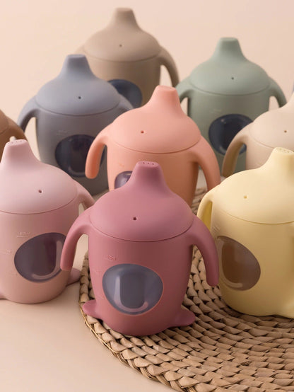 Gobelet bébé | Pingouin Anti - Fuite - Mon P'tit Nid Bébé