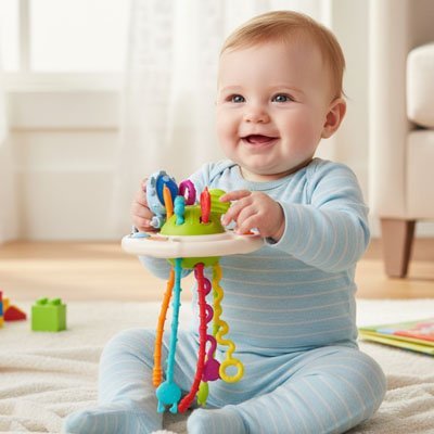 Jouet bebe eveil | Stimuli Sensoriel - Mon P'tit Nid Bébé
