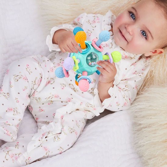 Jouet bebe eveil | Stimu'Sens - Mon P'tit Nid Bébé