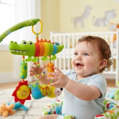 Jouet bébé évolutif | Éveils Sensoriels - Mon P'tit Nid Bébé