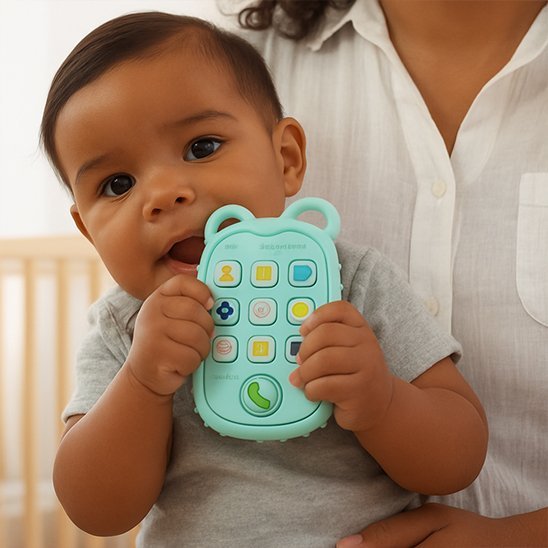 Jouet bebe | Silicone & Coloré - Mon P'tit Nid Bébé