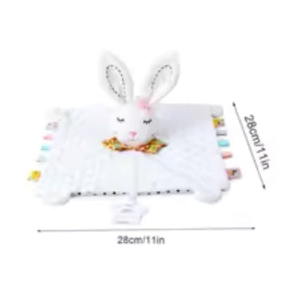 Lapin doudou tout doux blanc