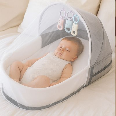 Lit bebe de voyage | Ultra - Compact - Mon P'tit Bébé