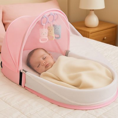 Lit bebe de voyage | Ultra - Compact - Mon P'tit Bébé