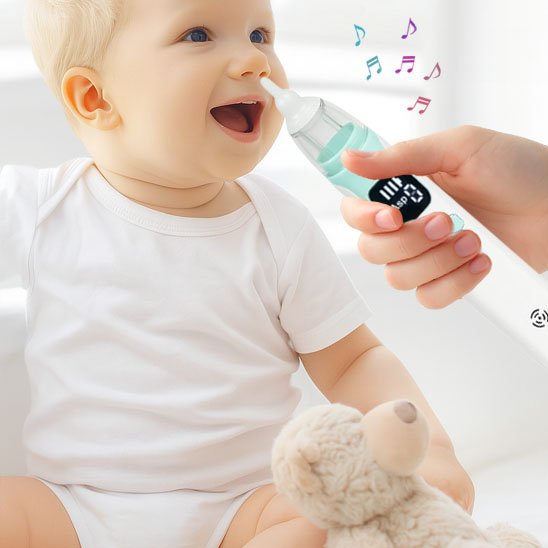 Mouche bébé électrique douceur express bébé est content