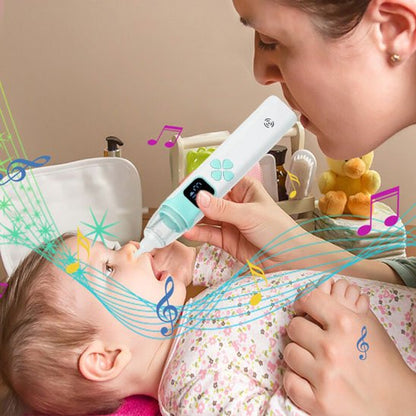 Mouche bébé électrique douceur express maman s'occupe de son bébé