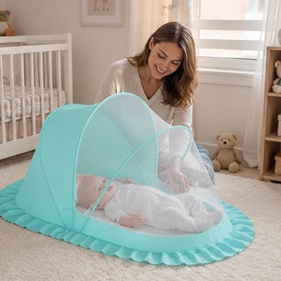 Moustiquaire lit bébé | Espace Protégé - Mon P'tit Nid Bébé
