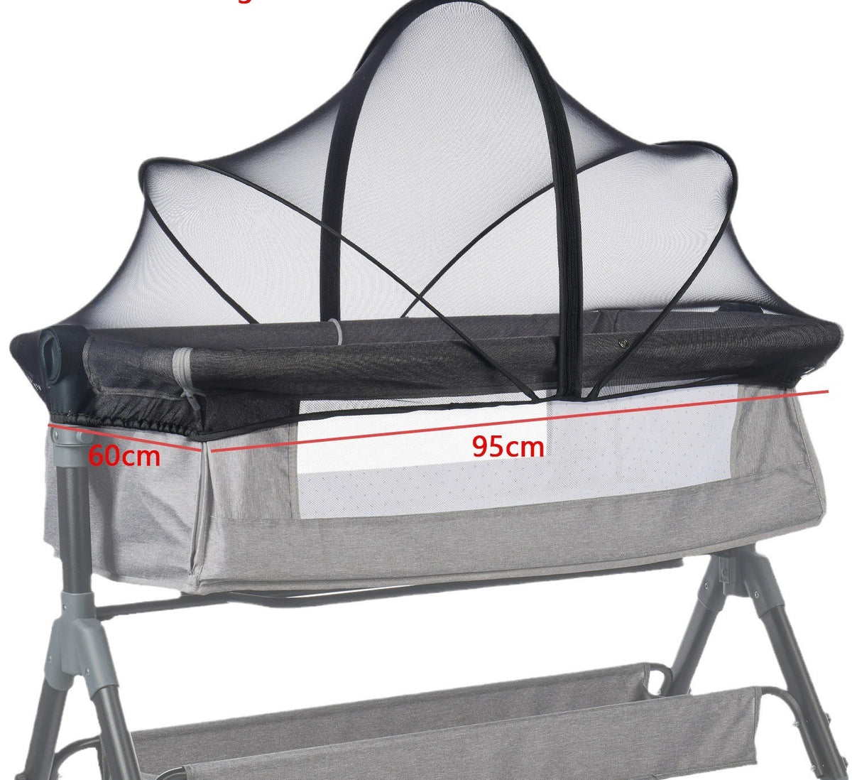 Moustiquaires lit bebe voile apaisant noir