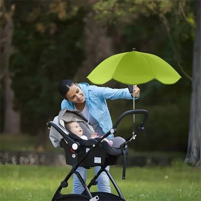 Ombrelle pour poussette | Protection UV Universelle - Mon P'tit Bébé