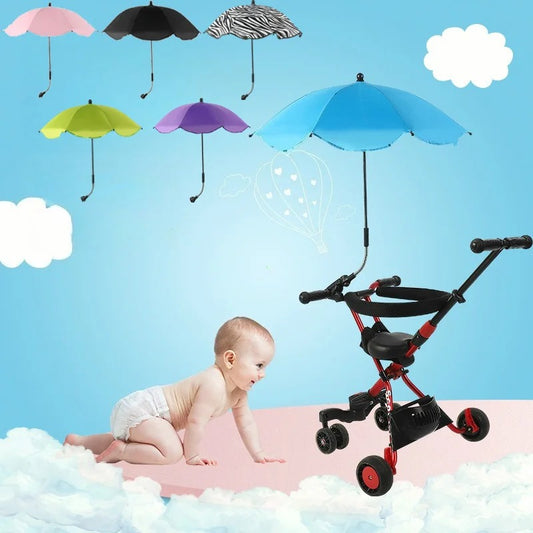 Ombrelle poussette differentes couleurs