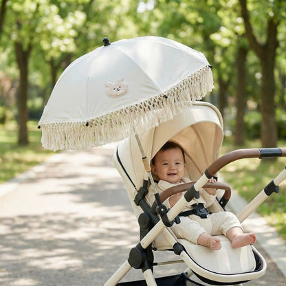 Ombrelle poussette protection du bebe en ete