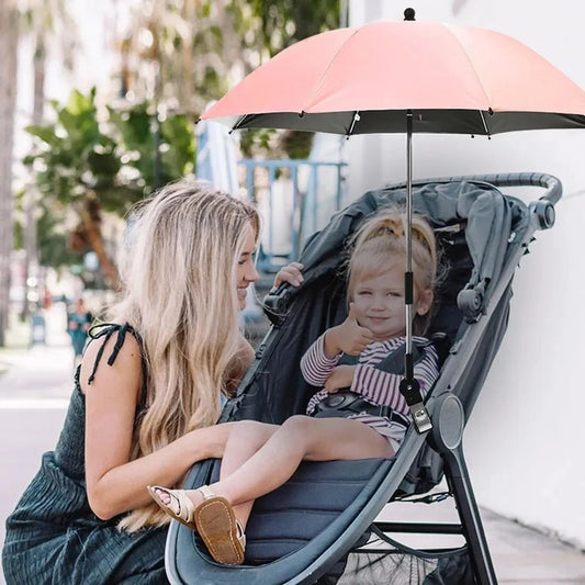 Ombrelle poussette | Protection universelle 360° - Mon P'tit Nid Bébé