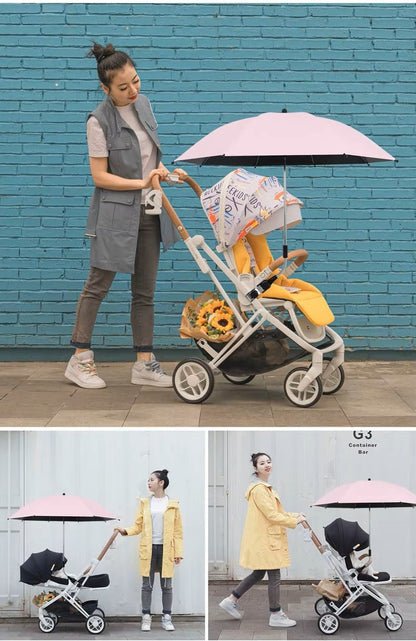Ombrelle poussette | SunShield 2en1 - Mon P'tit Nid Bébé