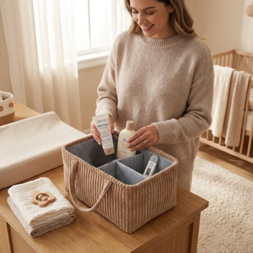 Panier rangement bebe organisateur pratique pour bebes