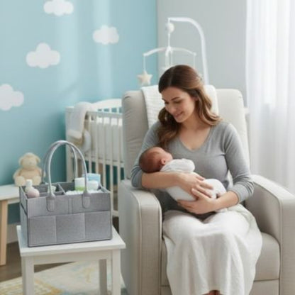 Panier rangement bebe pratique et style maman berce bebe