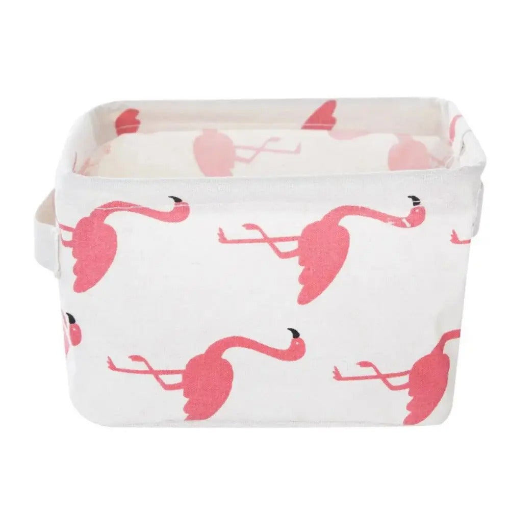 Panier rangement bebe scandi blanc