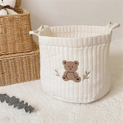Panier rangement bebe tendance pratique ours