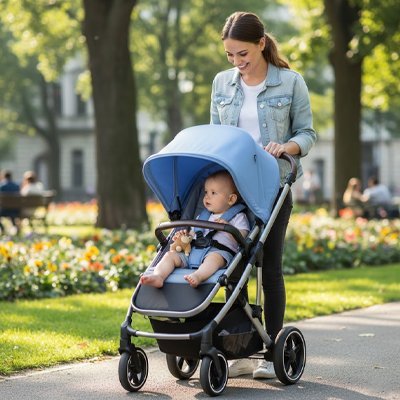 Parasol pour poussette | Protection UV Universelle - Mon P'tit Bébé